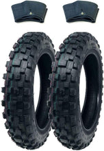 Load image into Gallery viewer, Set of 2 Knobby 2.50-10 Tires with Inner Tubes - Year-Round Off-Road Performance