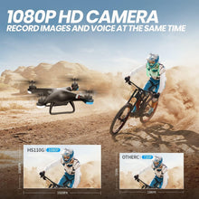 Load image into Gallery viewer, Upgraded HS110G Drone with 1080P Camera, Altitude Hold &amp; Follow Me Mode