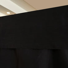 Load image into Gallery viewer, Elegant Black Canopy Bed Curtains for 4 Corner Post - Modern Bedroom Decoration
