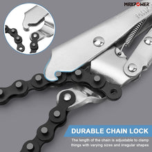 Load image into Gallery viewer, Adjustable 9-Inch Chain Clamp with 19.7-Inch Chain - Comfortable Grip Included