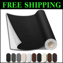 Load image into Gallery viewer, Versatile Black Leather Repair Patch, 35X79 Inch - No Residue &amp; Strong Adhesion
