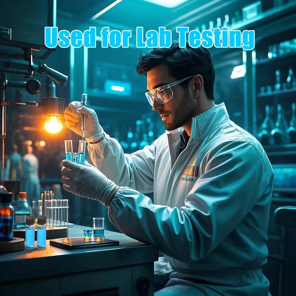 Durable 40ML Glass Vials with Screw Caps - Leakproof & Lightweight - 100 Pack