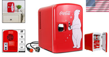 Load image into Gallery viewer, Compact 4L Cooler/Warmer with Dual Power – Perfect for Travel and Music Lovers