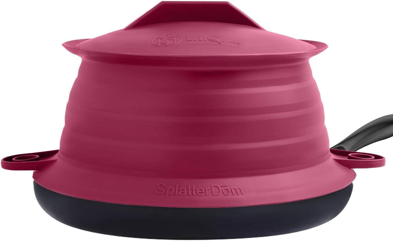 Adjustable Silicone Splatter Dome for Pots – Keeps Stovetop Clean & Grease-Free