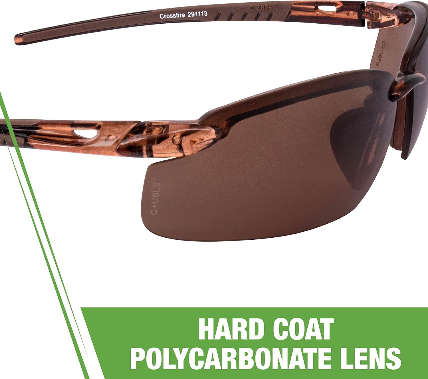 ES5 Ultralight Safety Eyewear with Adjustable Nosepiece & UV Protection