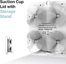 Load image into Gallery viewer, Multi-Language Waterproof Shower Clock with Temp, Humidity &amp; Flexible Mounting
