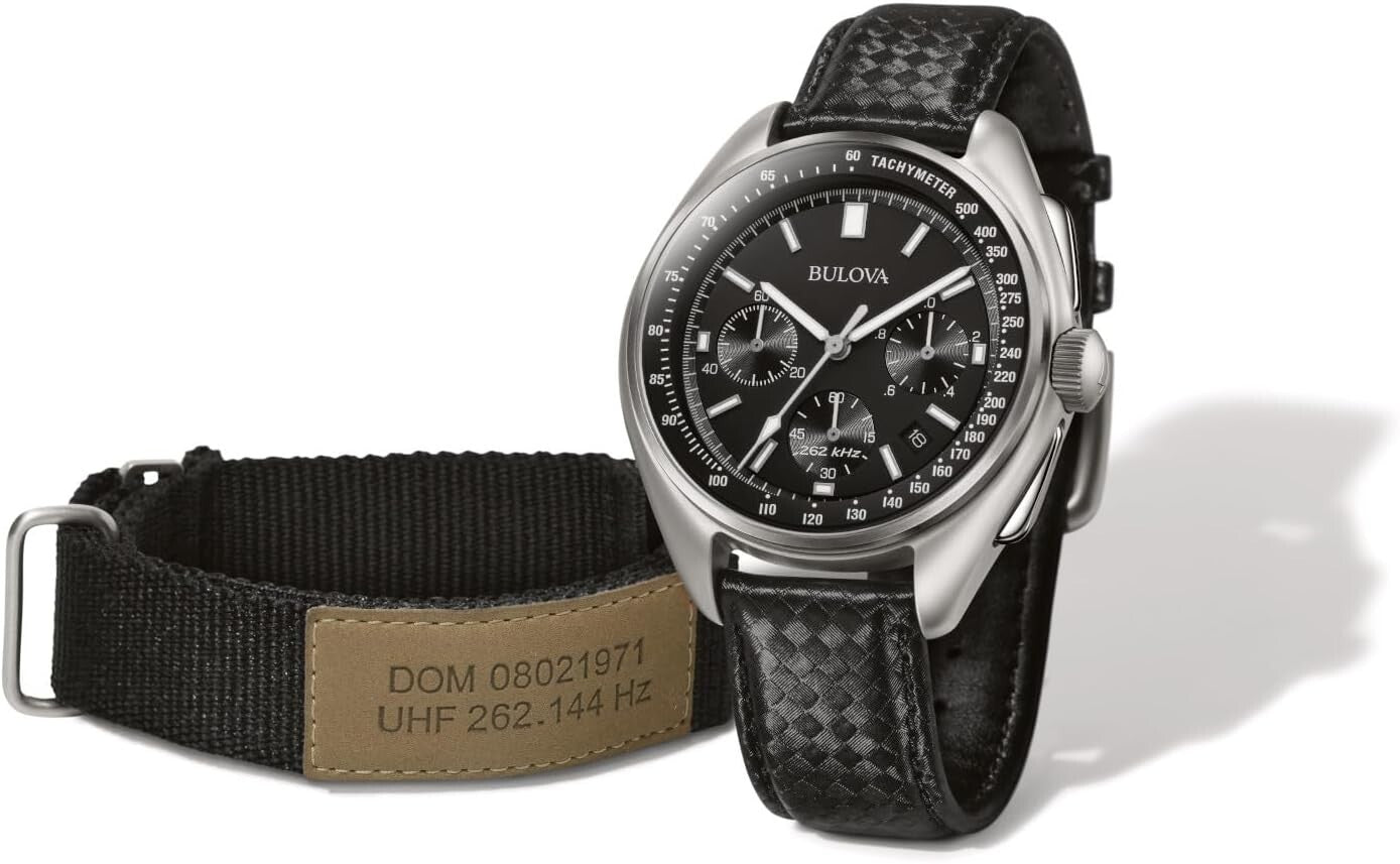 Men's Lunar Pilot 6-Hand Chronograph - High-Performance Quartz Watch Set