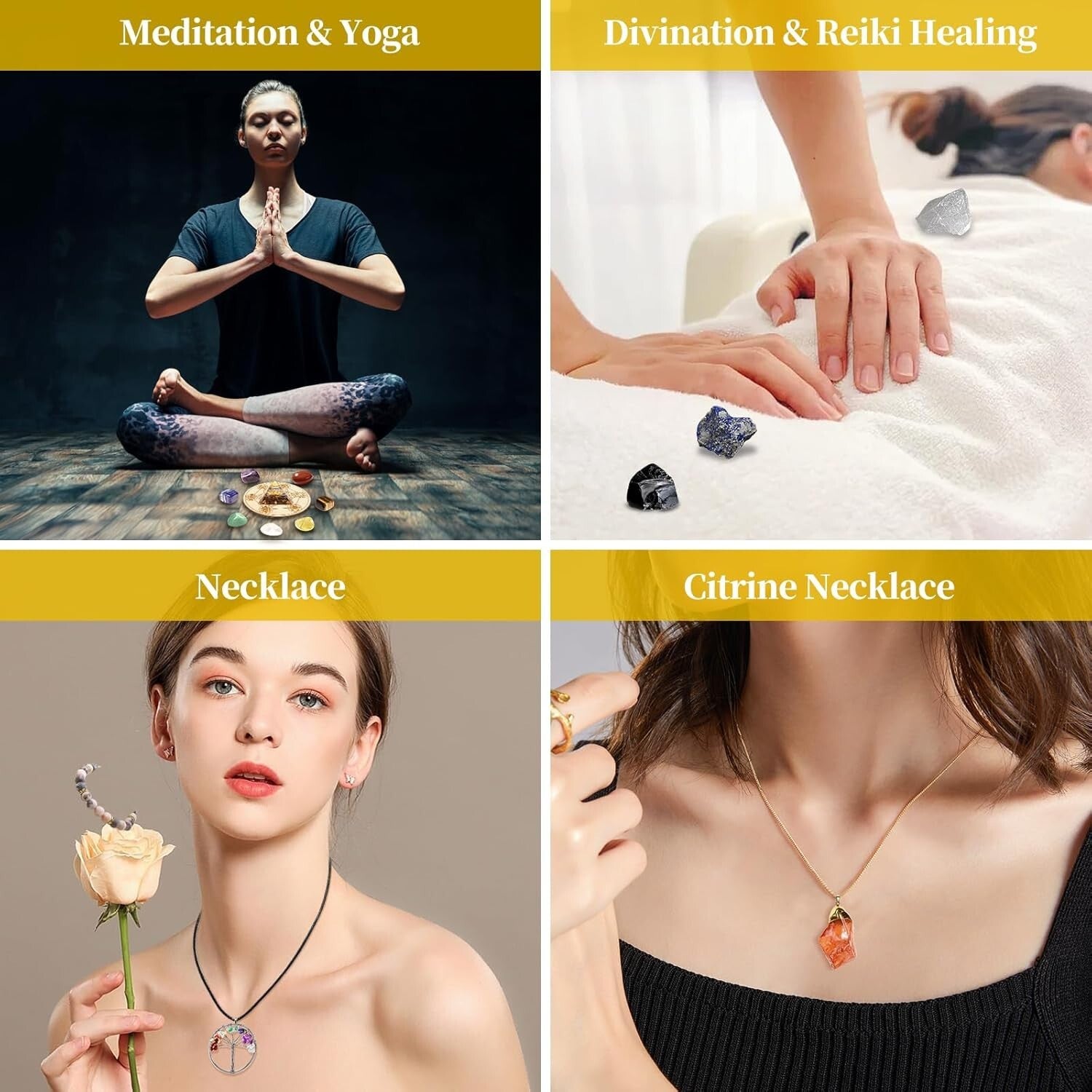 Elegant Stone Collection: 28 Pcs Chakra Crystals with Accessories for Healing