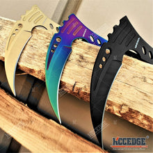 Load image into Gallery viewer, Compact 12'' Survival Knife with Full Tang Blade - Ideal for Camping and Hiking
