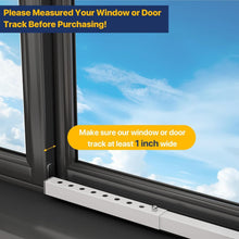 Load image into Gallery viewer, 4 Pcs Adjustable Window Lock Bars for Airflow &amp; Child Safety - Easy Installation