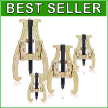 Load image into Gallery viewer, Compact 3 Jaw Gear Puller Kit, 3"-8" - Durable Tools for Easy Component Removal
