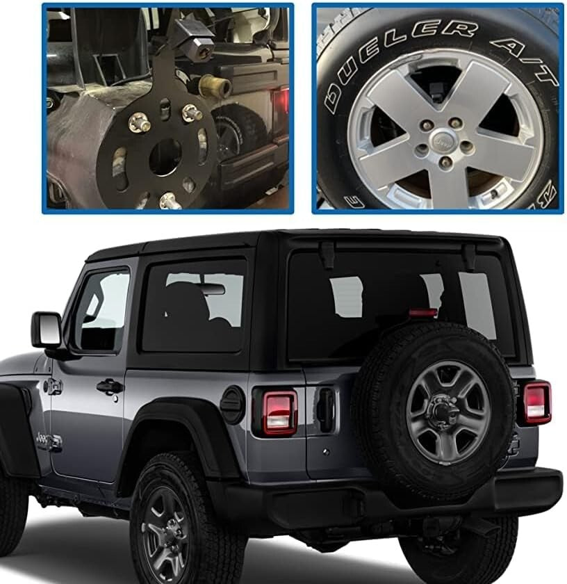 Jeep Wrangler JK JKU Backup Camera - Easy Install, OEM & Aftermarket Adapter