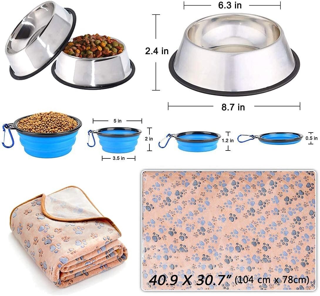 39-Piece Puppy Supplies Starter Kit - Ultimate Welcome Gift for New Dogs