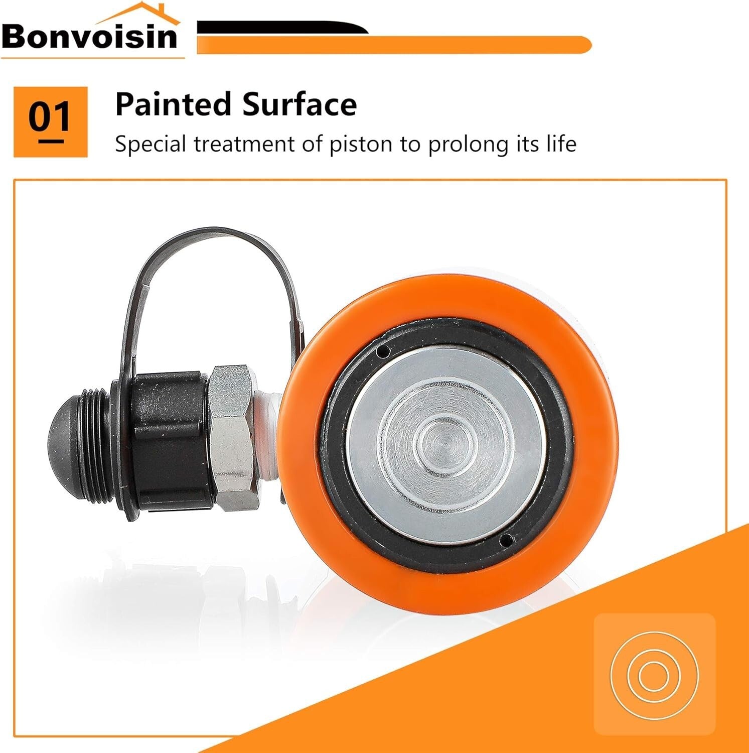 Efficient 20T Porta Power Hydraulic Jack with 2" Stroke for Industrial Use