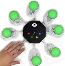 Load image into Gallery viewer, Multicolor LED Trivia Buzzers Set - Perfect for Game Shows and Classroom Quizzes
