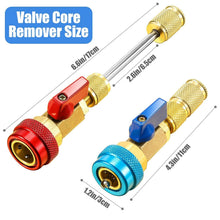 Load image into Gallery viewer, 35-Piece R134A/R1234YF A/C Valve Core Tool Set with O-Ring Seal Accessories