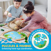 Load image into Gallery viewer, Engaging 110-Piece Train Set for Toddlers: Safe &amp; Compatible with All Brands