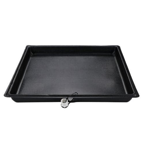 Durable 26" A/C Condensate Drain Pan with Rolled Edges for Easy Installation