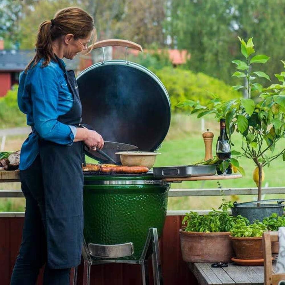 Cast Iron Cooking Grid 18 3/16" - Ideal for Big Green Egg & Char-Griller Grills