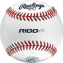Load image into Gallery viewer, R100-P Collegiate Practice Baseballs - 12 Leather Balls for Ages 18 &amp; Under