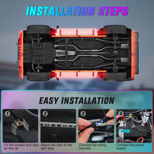 Load image into Gallery viewer, Multicolor LED Underbody Lights - 8Pcs Neon Accent Strips with Smart APP Control