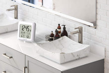 Load image into Gallery viewer, Multi-Language Waterproof Shower Clock with Temp, Humidity &amp; Flexible Mounting