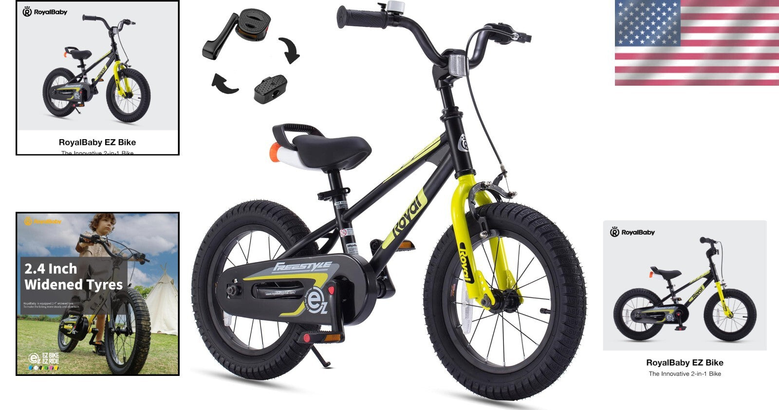 Lightweight 12-Inch Kids Balance Bike with Adjustable Features - Joyful Learning