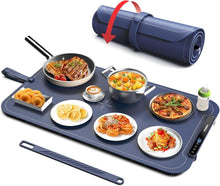 Load image into Gallery viewer, Silicone Electric Warming Tray with 7 Temp Settings - 27.55'' Food Warming Mat