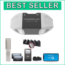 Load image into Gallery viewer, Ultra-Quiet Wi-Fi Garage Door Opener with 1/2 HP Lift and Bluetooth Technology