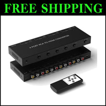 Load image into Gallery viewer, Multi-AV 6-Port RCA to HDMI Converter - Ideal for Gaming and Home Theater