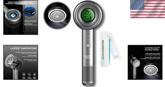 Powerful 6-Blade Lint Remover with 5 Speed Settings - Clothes & Furniture Care