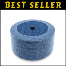 Load image into Gallery viewer, Durable 36 Grit Zirconia Sanding Discs 7" x 7/8" - 25 Pack for Angle Grinders