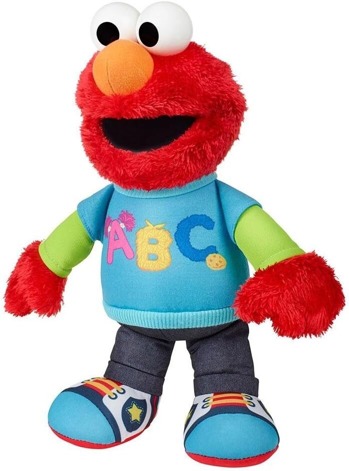 Durable Cuddly Elmo Toy - Talks & Sings Songs, Perfect for Little Learners