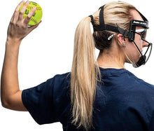 Load image into Gallery viewer, Optic Yellow Fastpitch Softballs - 12 Inch Official Size, 12 Pack with Mesh Bag