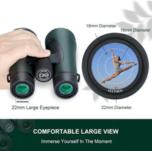Load image into Gallery viewer, Professional 10X42 Lightweight Binoculars with Phone Adapter for Nature Lovers