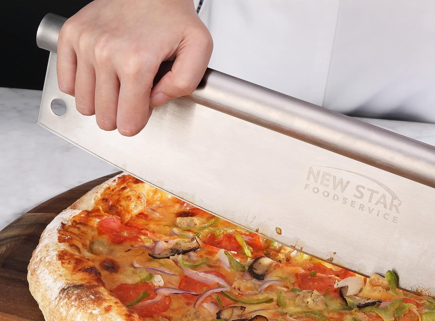 Robust 30-Inch Pizza Cutter and Peel Combo - Ideal for Home and Professionals