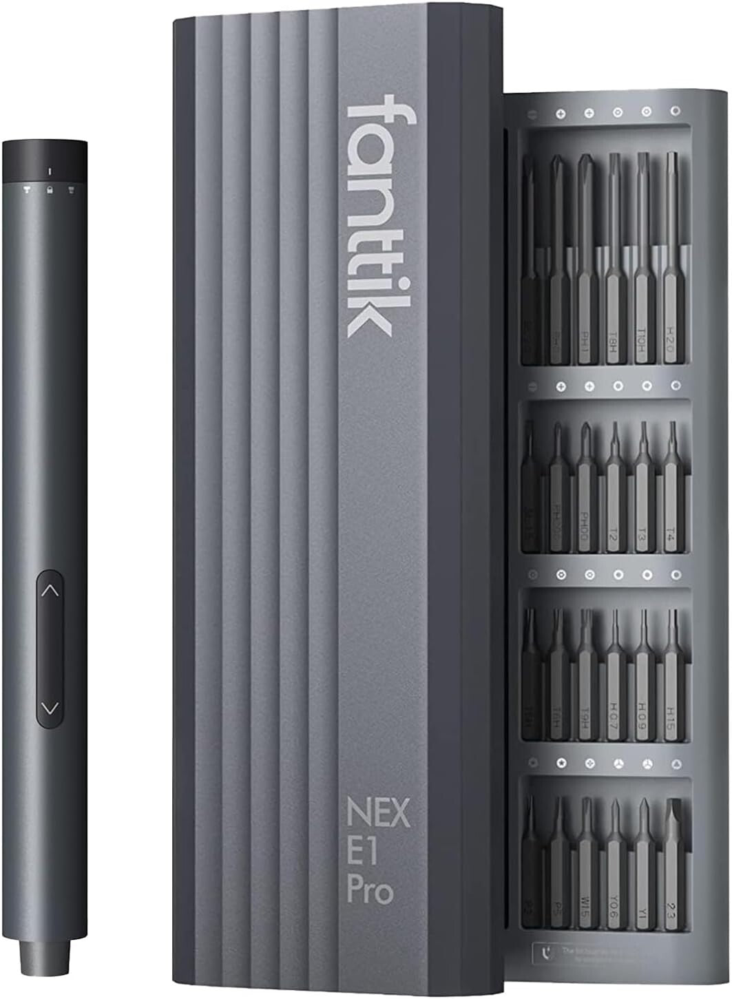 3.7V Mini Electric Screwdriver Set with 24 Magnetic Bits - Precision Repair Tool