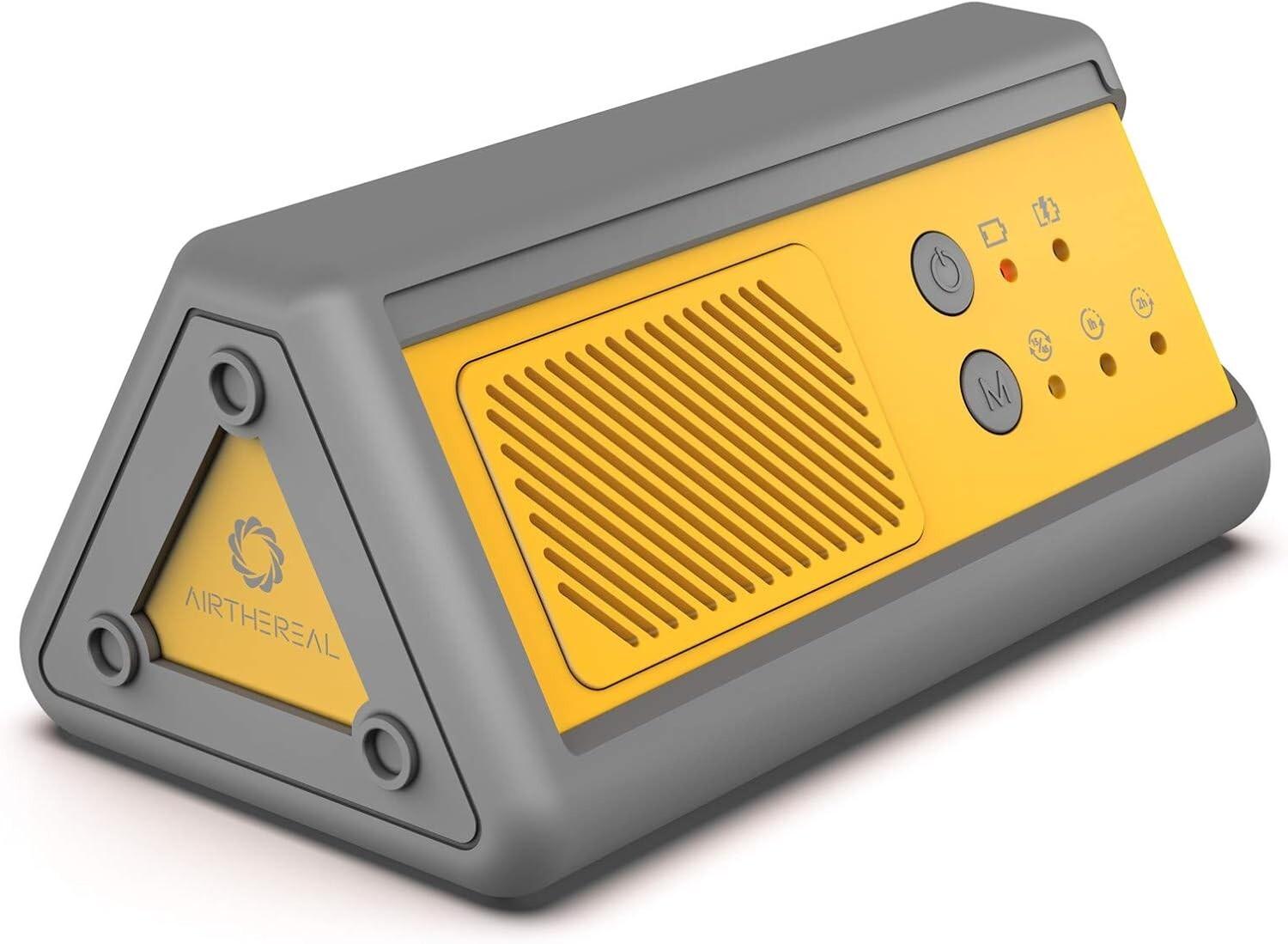 1,000mg/h Portable Ozone Generator - Yellow Odor Eliminator for Small Spaces