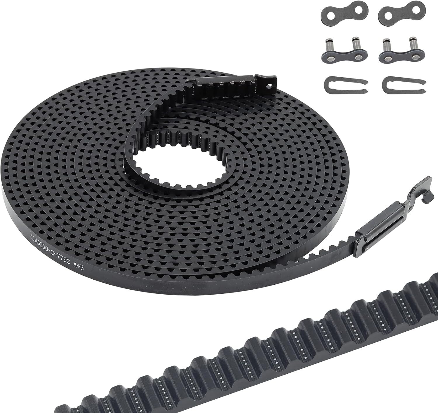 Easy-Install 308'' Garage Door Drive Belt - Super Quiet Operation for Residences