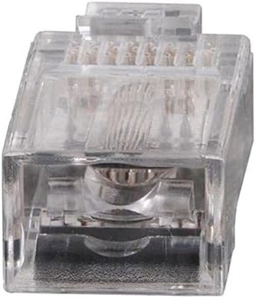 200-Pack Gold Plated RJ45 Pass-Thru Modular Connectors - Assurance in Quality