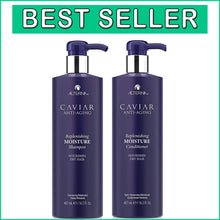 Load image into Gallery viewer, CAVIAR Anti-Aging Moisture Shampoo &amp; Conditioner Set - Sulfate Free, 16.5 Fl Oz
