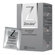 Load image into Gallery viewer, Moisturizing Eyelid Wipes for Blepharitis Relief - Natural and Travel-Friendly
