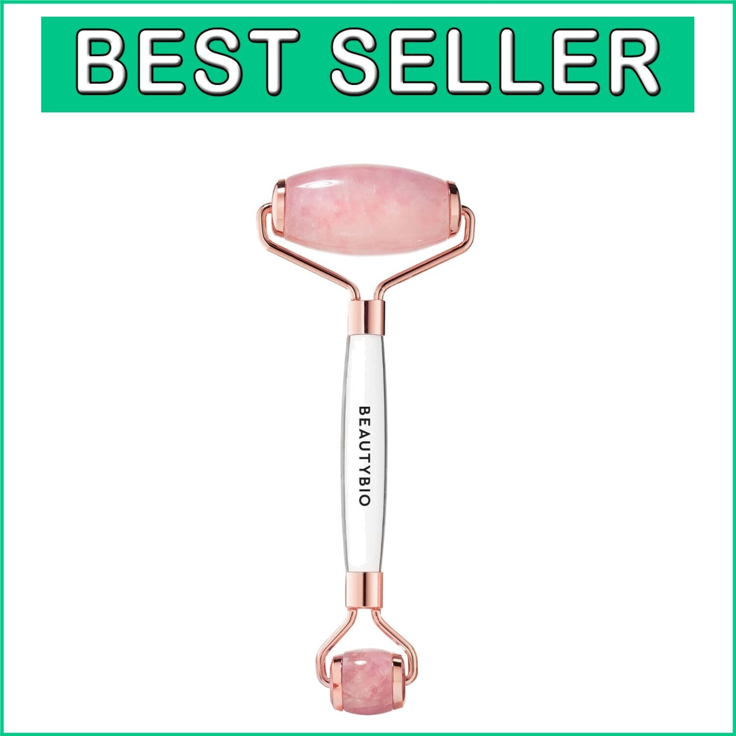 Luxury Quartz Roller for Skincare - Enhances Radiance & Reduces Puffiness