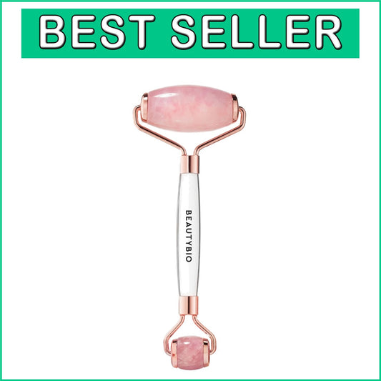 Luxury Quartz Roller for Skincare - Enhances Radiance & Reduces Puffiness