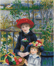 Load image into Gallery viewer, Renoir's Two Sisters Diamond Painting Kit for Adults - Relaxing Creative Craft