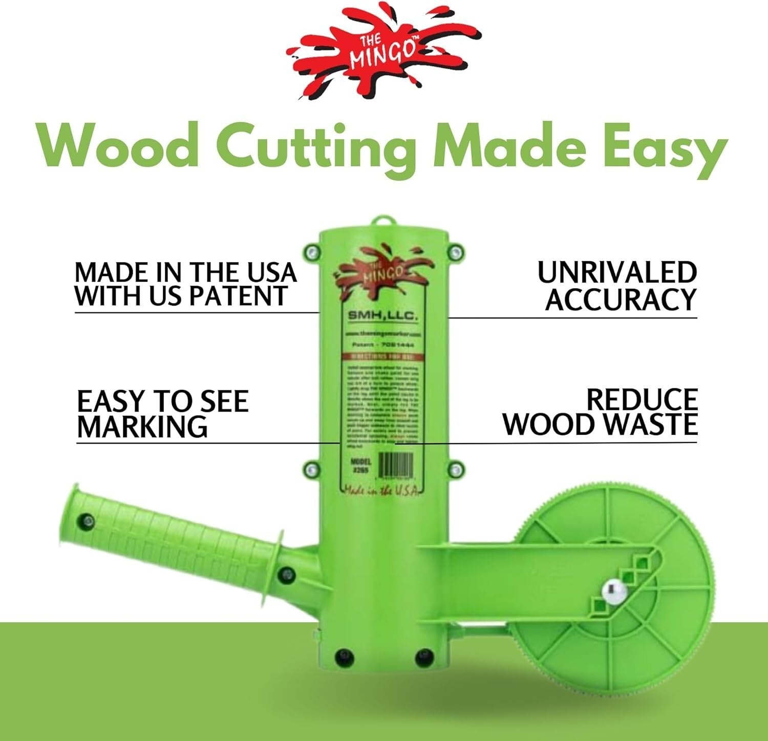 All-Season Firewood Measuring Tool with Special Marking Wheels - Easy & Fast