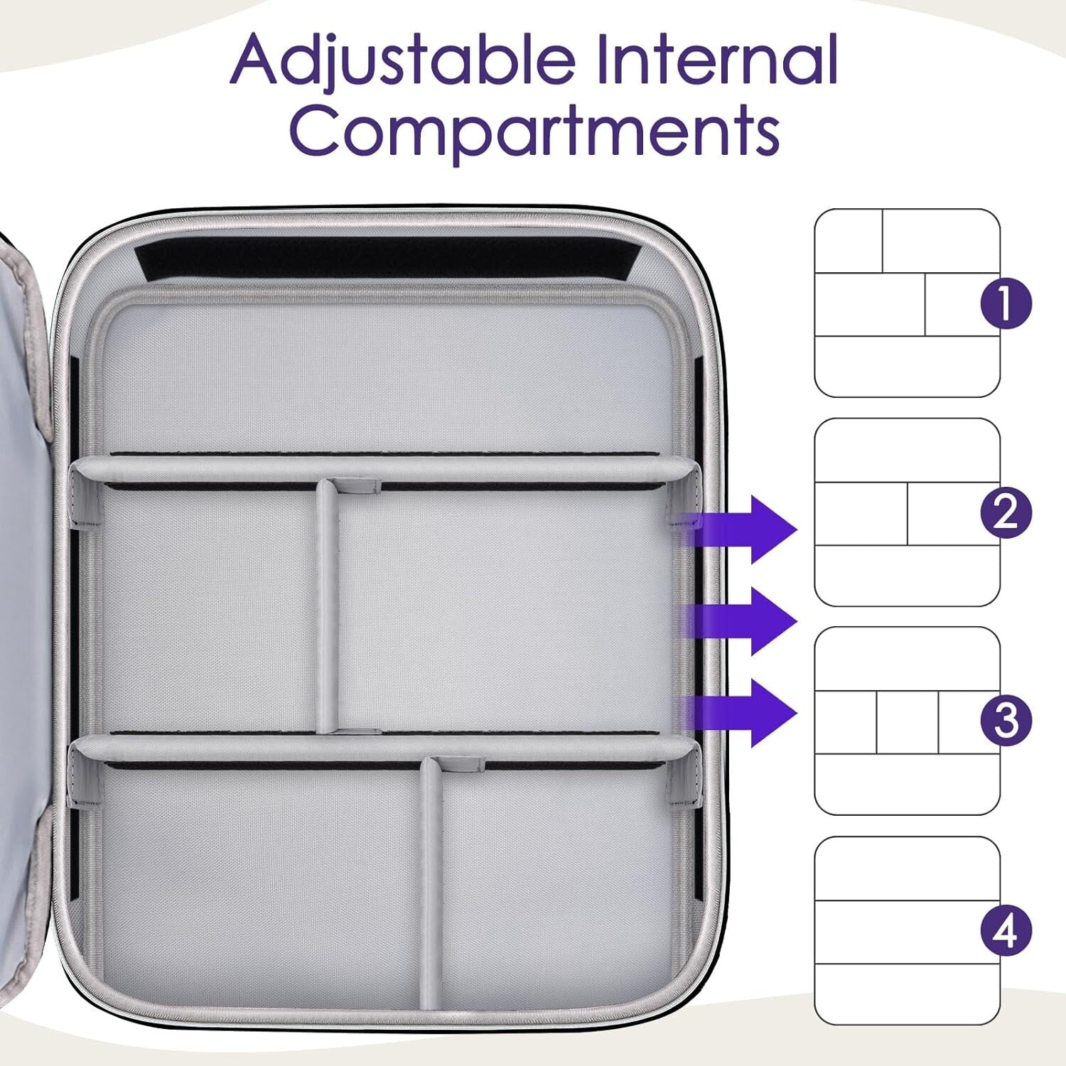 15.5" DJ Mixer Case - Padded, Spacious, Customizable Storage for Audio Gear