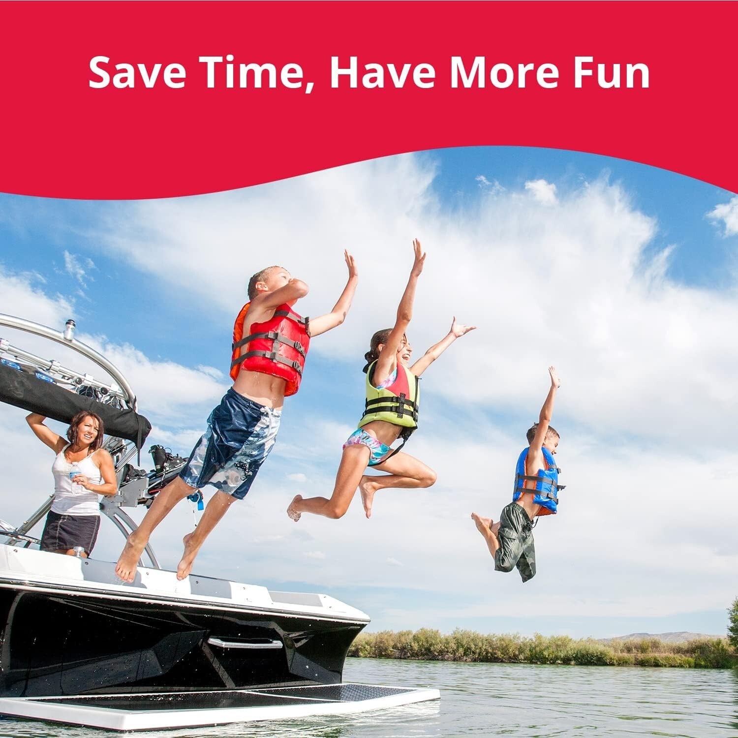 Durable SeaSense Guide Pole Kit - Trailers for Boats, Kayaks & Canoes Included