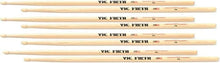 Load image into Gallery viewer, Value Pack of 4 American Classic 7A Hickory Drumsticks - Perfect for Speed