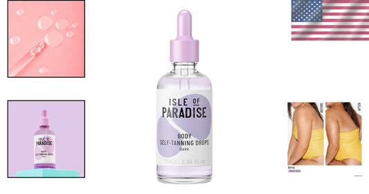 Self-Tanning Firming Body Drops - Hydrating Caffeine & Baobab Extract